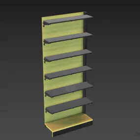 Display Rack For Market 3d model