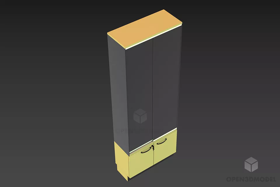 Tree Branches Shelf Shape 3d model