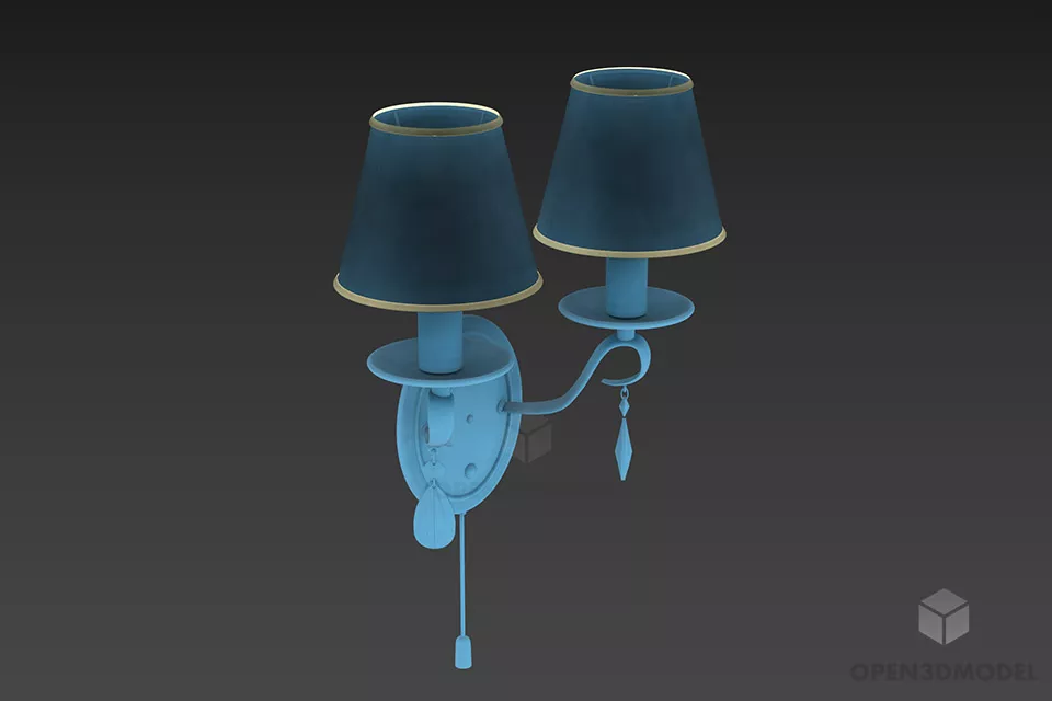 Studio Ceiling Lamp Spitfire 3d model