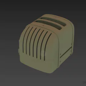 Small Toaster 3d model