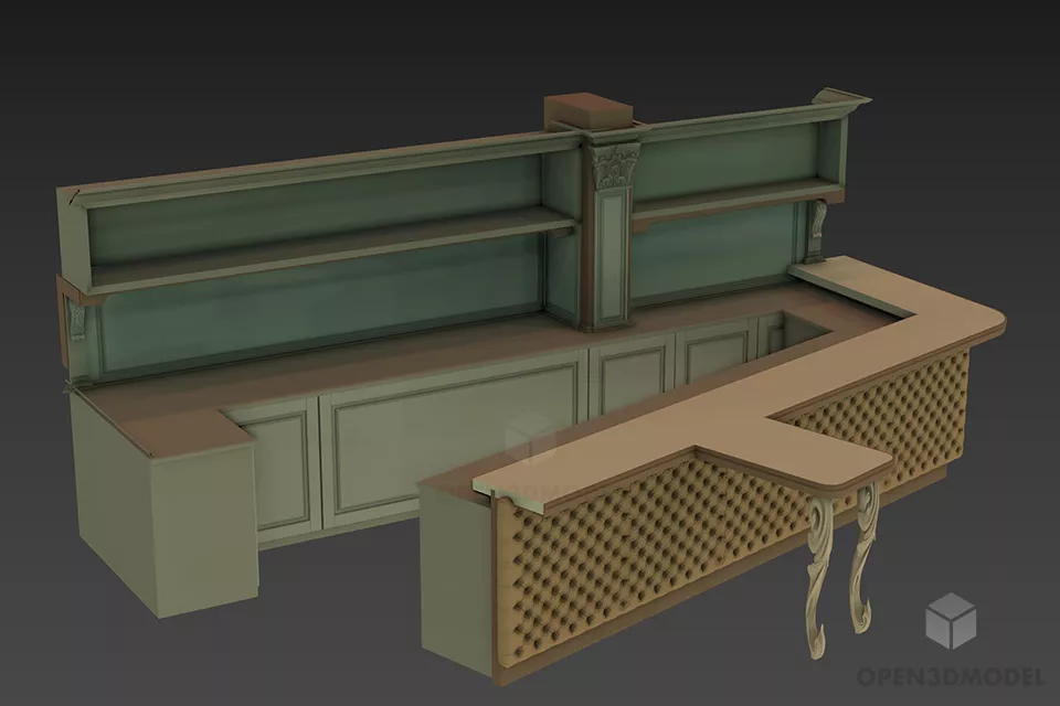 Hollywood Clapperboard 3d model