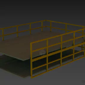Product Shelf Office Rack Furniture 3d model
