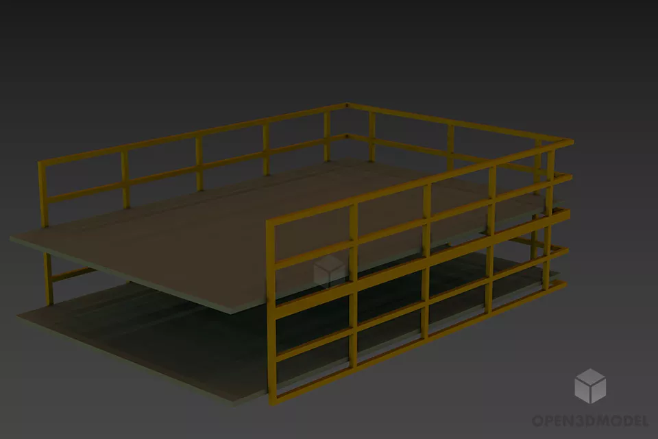 Living Room Rack Showcase Cabinet 3d model