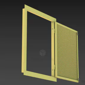 Frame Slide Board 3d model