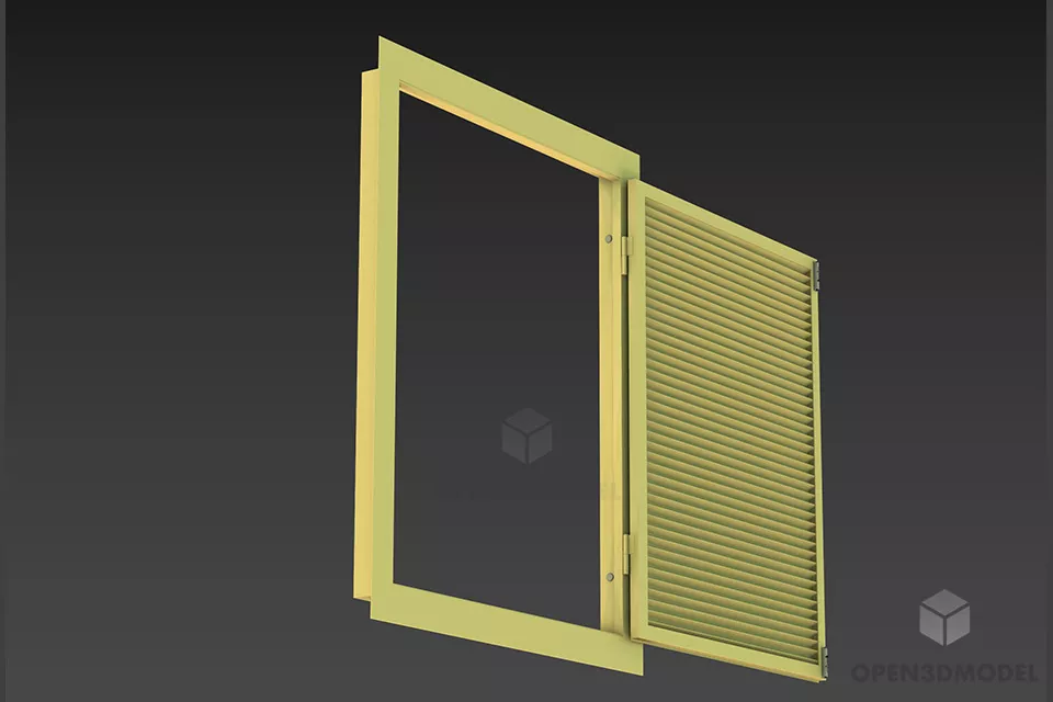 Frame Slide Board 3d model Frame Slide Board 3d model