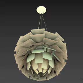 Modern Pendant Lamp Poulsen 3d model