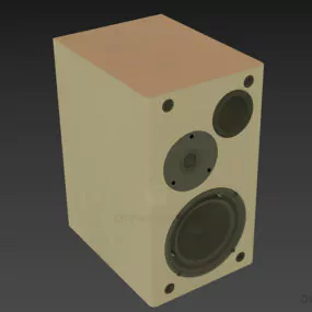 Sound Speaker Medium Size 3d model
