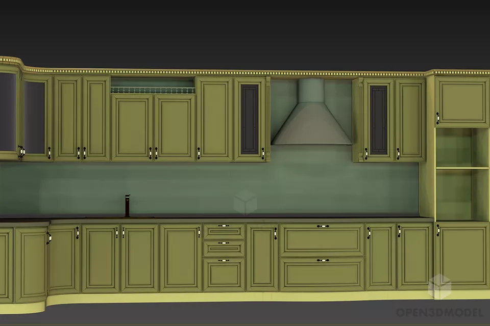 Kitchen Vent Brunner 3d model