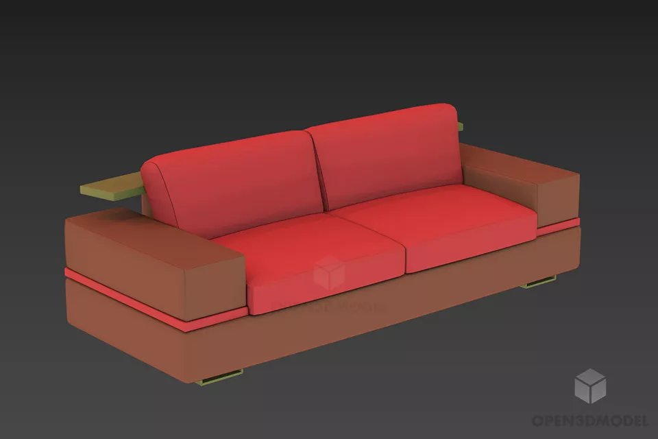Reading Table Lamp With Round Stand 3d model