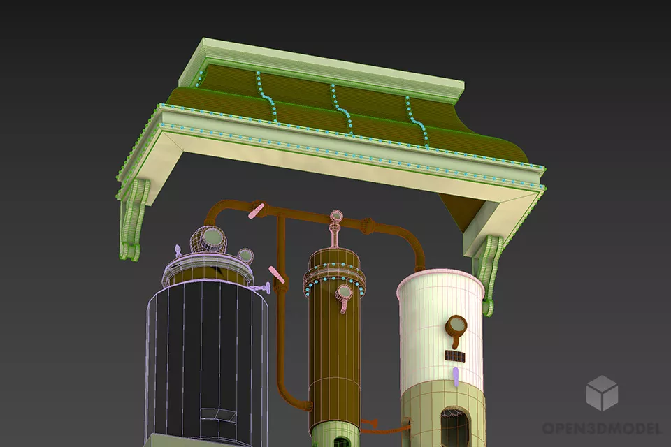 Picnic Accessories 3d model 2