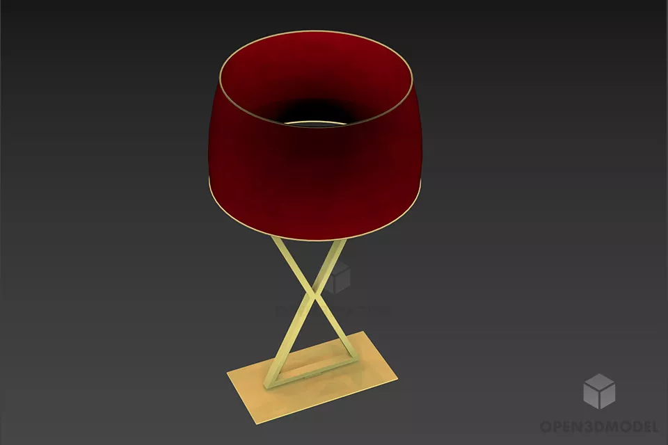 Study Table For Kids 3d model