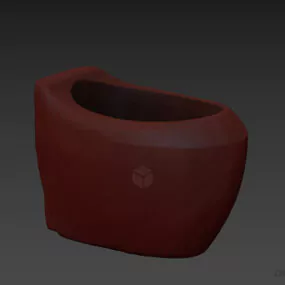 Simple Bidet 3d model