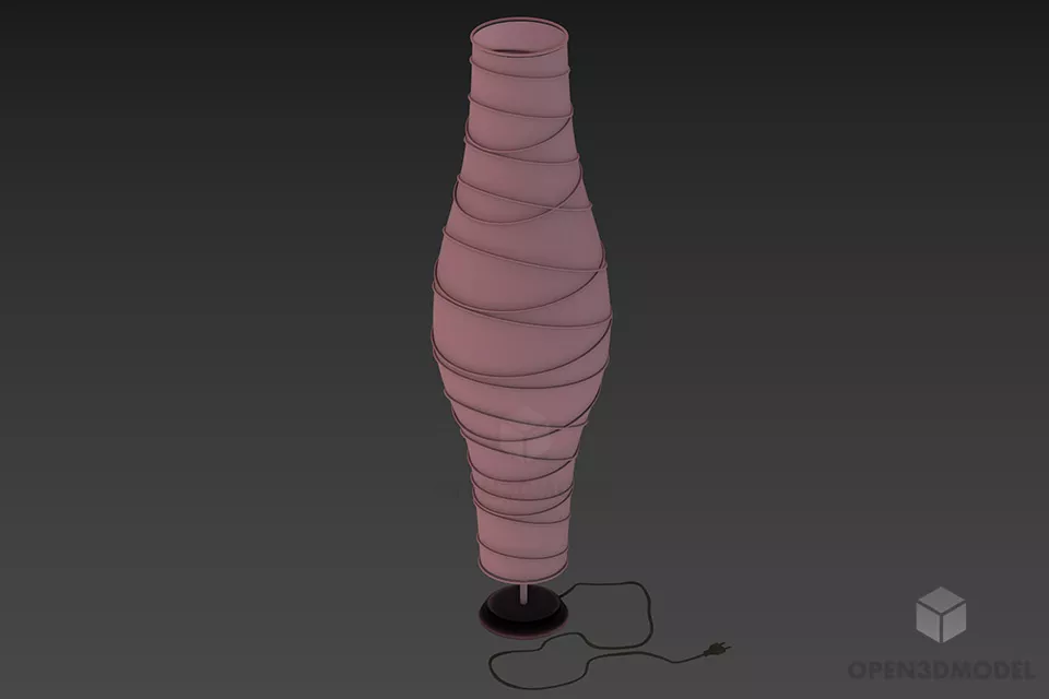 Pendant Lamp Retro Lamp Shade 3d model