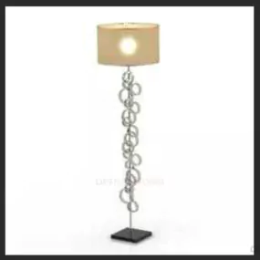 Floor Lamp Torchere Lamp Lyon 3d model