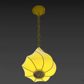 Pendant Lamp Sylcomr, Drop Water Shade Light 3d model