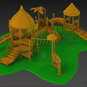 Playground Toy Set 3d model