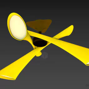 Pendant Lamp Mantra, Modernism Spotlight 3d model