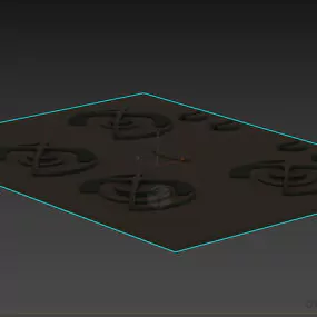 Old Gas Stove, Four Stoves 3d model