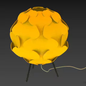 Modernism Ikea Lamp Filstar 3d model