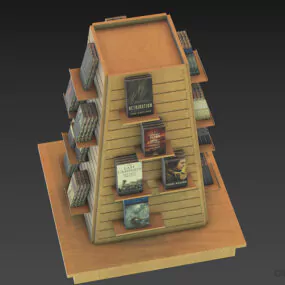 Shop Book Shelf Furniture 3d model