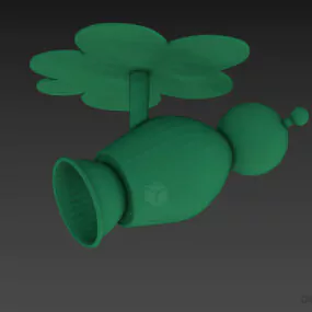 Kidroom Ceiling Lamp, Bee Lamp 3d model