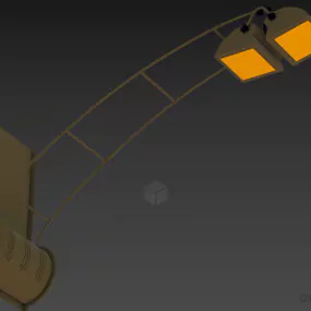 Foldable Sconce Lamp Sigmar 3d model