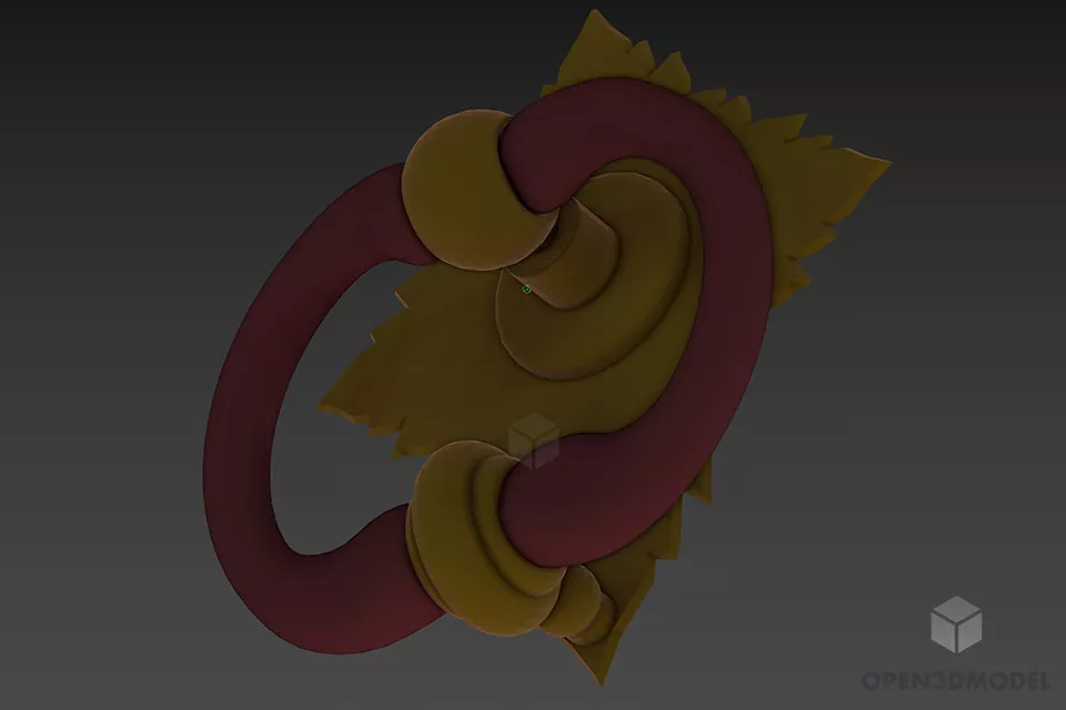 Hookah Ball Shape 3d model