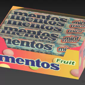 Chewy Candy Pack 3d model