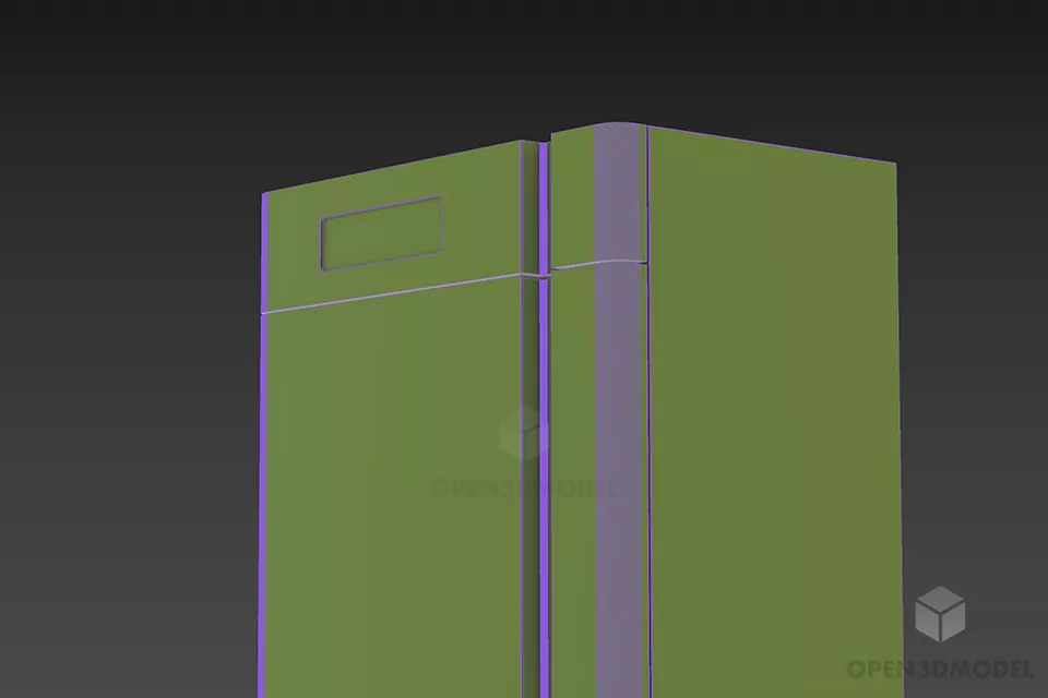 European Oven Gorenje 3d model 2