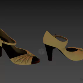 High Heel Shoes 3d model