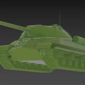 Soviet Tank Is3 3d model