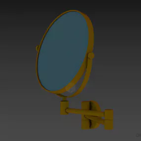 Folding Bathroom Mirror 3d model