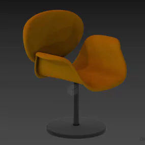Restaurant Coffee Armchair, Modernism Chair 3d model