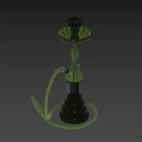 Hookah Equipment 3d model