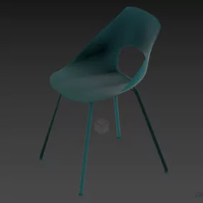 Coffee Chair Tonneau 3d model