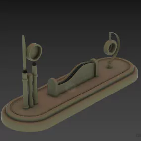 Decor Tableware Set 3d model