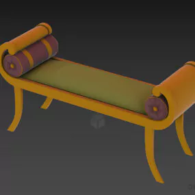 Lounge Seat 3d model