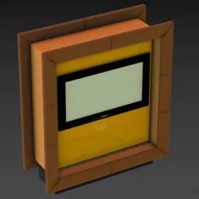 Tv Stand Cabinet Decorative 3d model