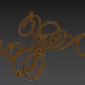 Decorative Sconce Lamp Bellart 3d model