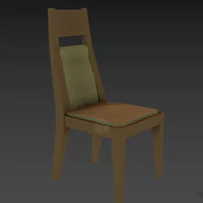 Modern Restaurant Chair Selva 3d model