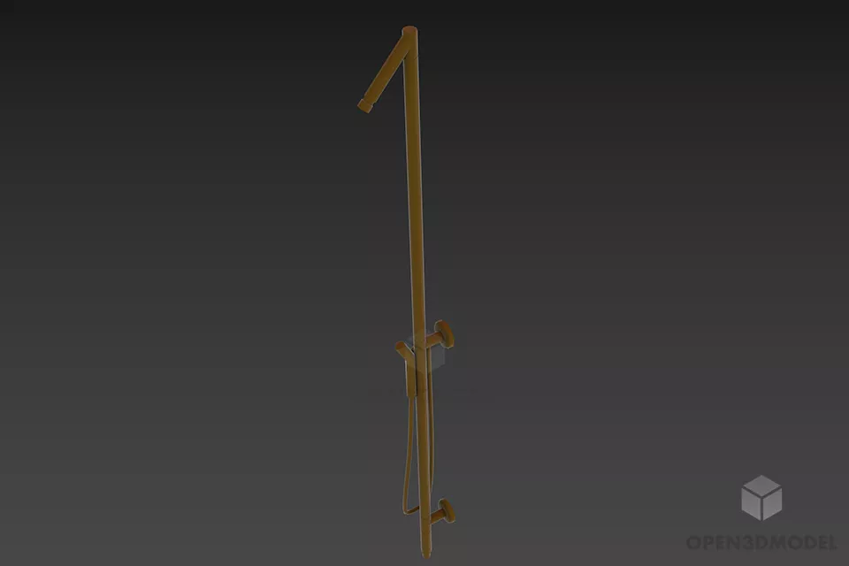 Household Equipment Antenna With Cover 3d model