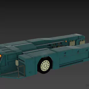 Airplane Truck Supply 3d model