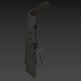 Shower For Jacuzzi Pool 3d model