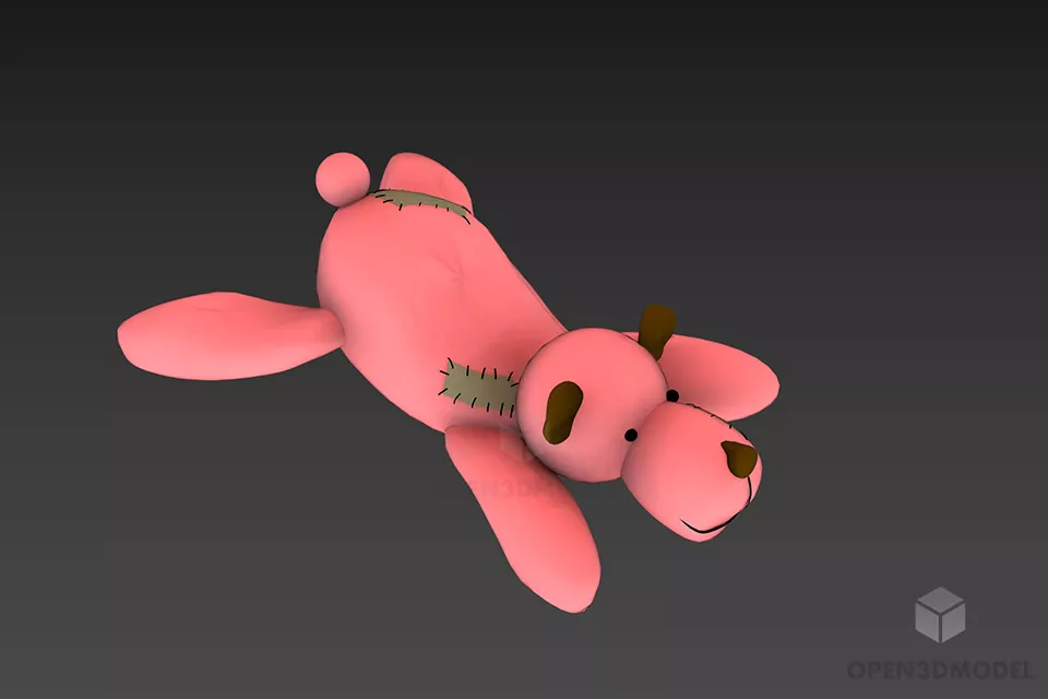 Egg Warrior Toy With Horn 3d model