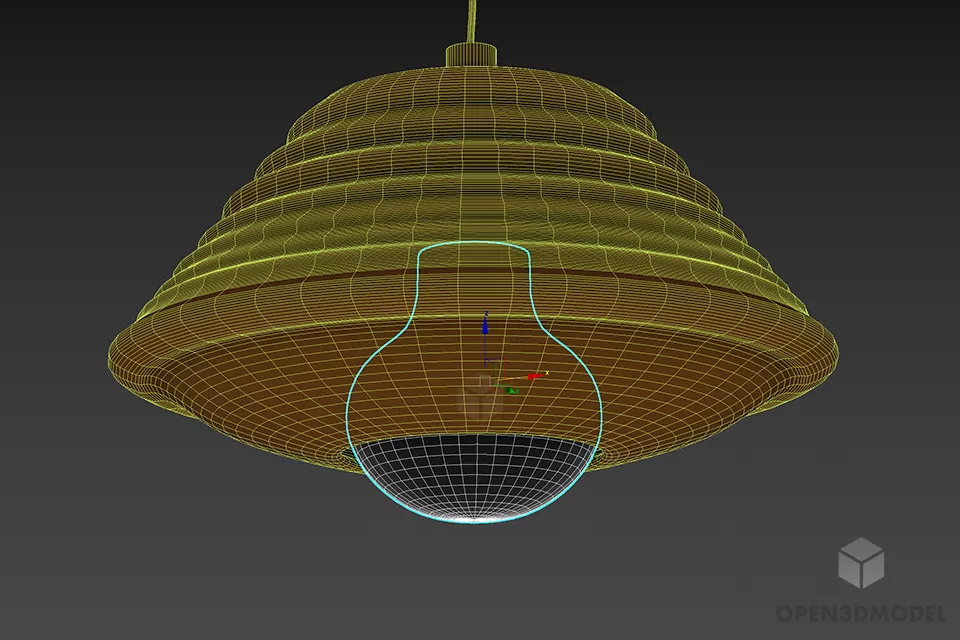 Pendant Lamp Glass Shade,modern Lamp Style 3d model 2