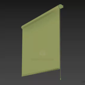 Plastic Curtain Ikea, Roll Curtain 3d model