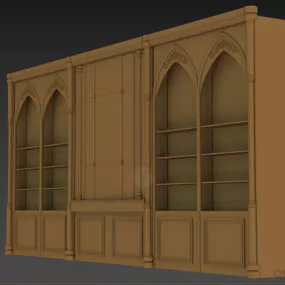 Sideboard Cabinet Furniture, Side Cabinet 3d model