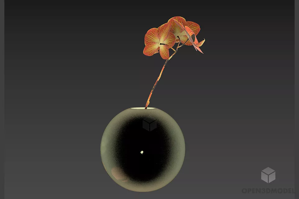Wire Vase 3d model