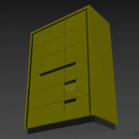 Side Cabinet, Entrance Rack 3d model