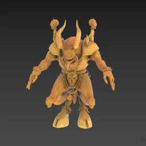 Kids Toy Animal Warrior Horse Leg 3d model